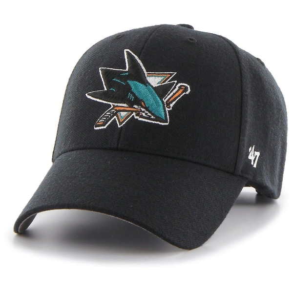47 Brand Relaxed Fit Cap - NHL San Jose Sharks schwarz Black