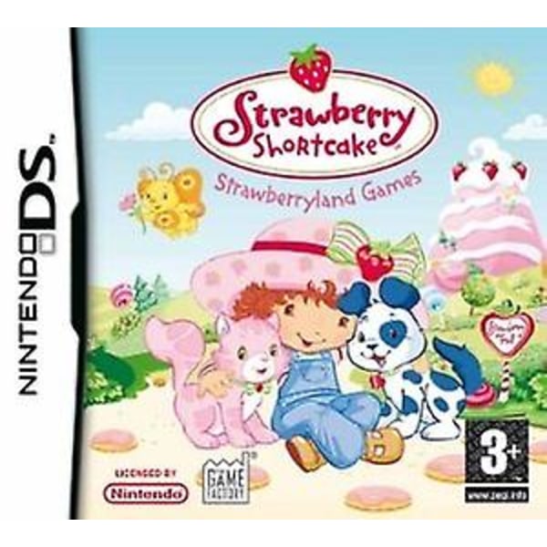 Strawberry Shortcake Strawberryland Games (Nintendo DS) - PAL - Nytt
