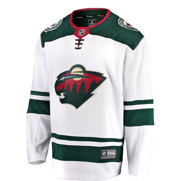 Minnesota Wild Away Breakaway NHL Mesh-pelipaita White S