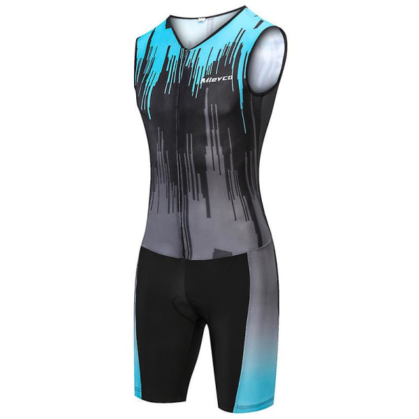 Triatlon Sykkeltrøye Svømmetøy MTB Sykkeltrøye Menn Løping Svømming Klær Ropa Ciclismo Maillot Klær Sykkel Dress 1 3XL