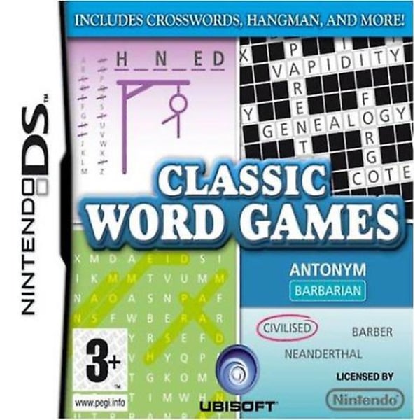 Klassiska ordspel (Nintendo DS) - PAL - Nytt