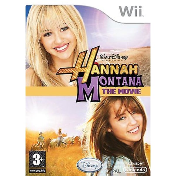 Hannah Montana The Movie Game (Wii) - PAL - Nytt