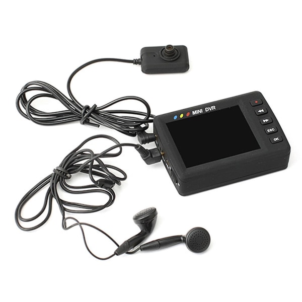 760a Corner Eye Wireless Pocket Video Recorder Bärbar minikroppsburen kameralins Mp3/Videoinspelning/Ljudinspelning/Uppspelning/Rörelse