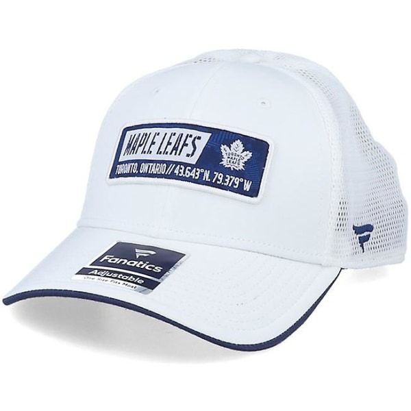 Fanatics Branded NHL Toronto Maple Leafs Iconic Defender Justerbar Cap Snapback White OS