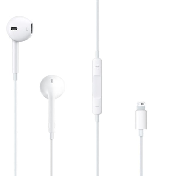 Officiella Apple EarPods Lightning Connector Hörlurar hörlurar - MMTN2ZM/A (bulkförpackade) White