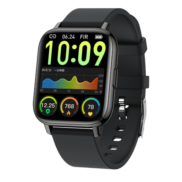 Fitness Smart Watch: Bluetooth Smart Watch för Android telefon iPhone Vattentät watch, blodtryckspulsmätning Sömnmätare