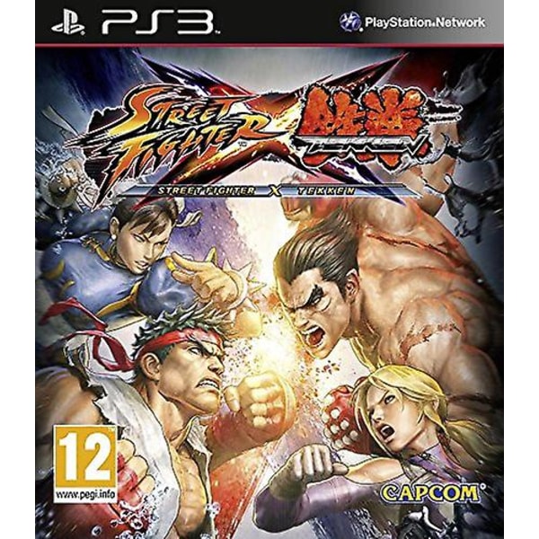 Street Fighter X Tekken (Xbox 360) - PAL - Nytt