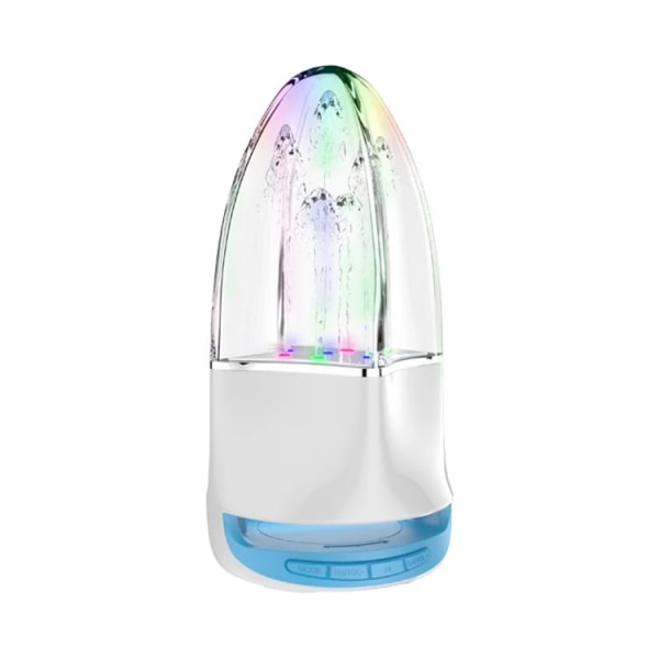 Water Dance Speaker Mini Kannettava Langaton Kaiutin Värikäs Bluetooth-Kaiutin RGB-Valo Pelikaijutin