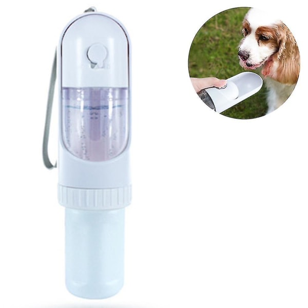 N Pet Water Cup, Outdoor Portable Accompanying Water And Food Dual-purpose Cup, Cats And Dogs Out Drinking Water Blue