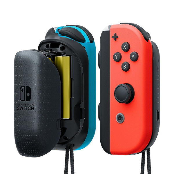 Joy con aa battery pack pair game console