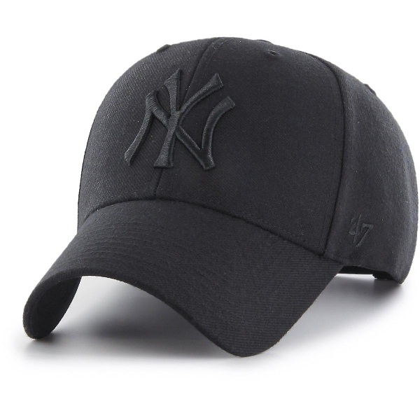 47 Brand Curved Snapback Cap MLB New York Yankees schwarz Black