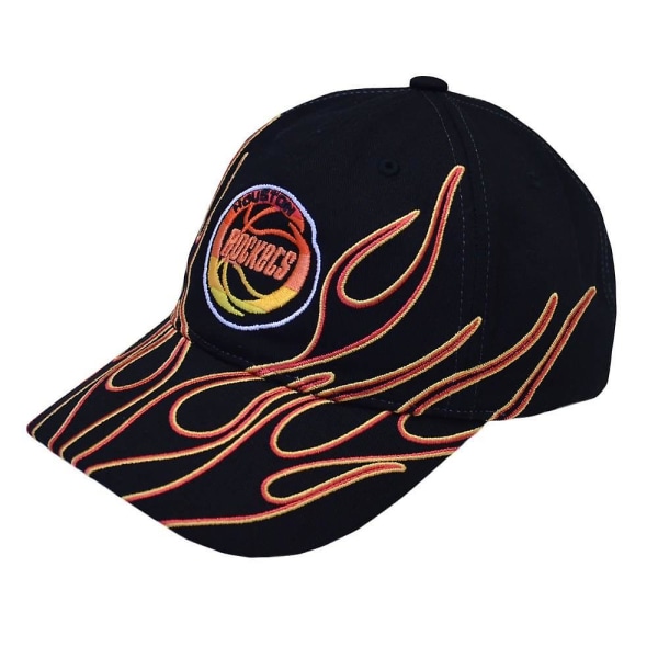 Mitchell & Ness NBA Houston Rockets Flamez 6LUXMM20018HROBLCK sommer caps for unisex No size product