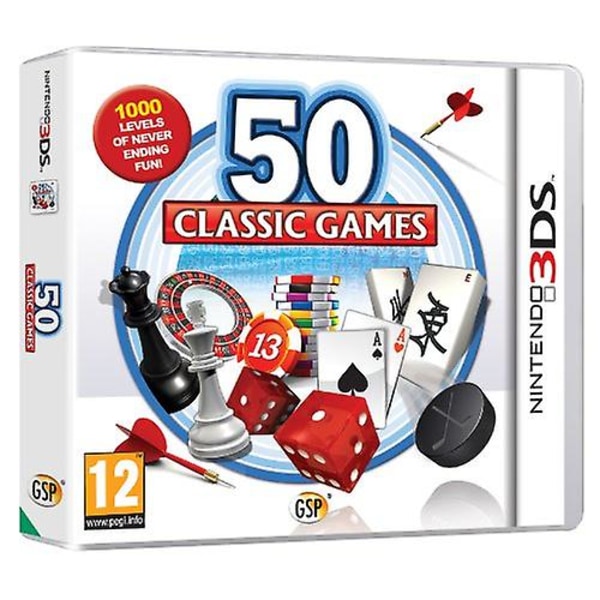 50 Classic Games (Nintendo 3DS) - PAL - New