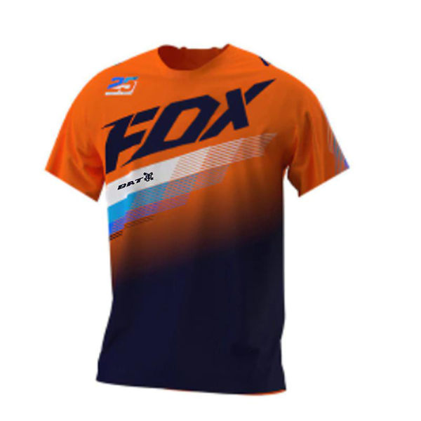 Menn Nedoverbakke Jersey Sykkel Mtb Jersey T-skjorter Offroad Dh Motorsykkel Jersey Motocross Sportsklær Klær W-s003 5XL W-S003