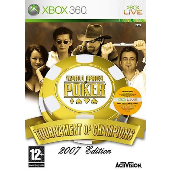 World Series of Poker Tournament Champions (Xbox 360) - PAL - Nytt