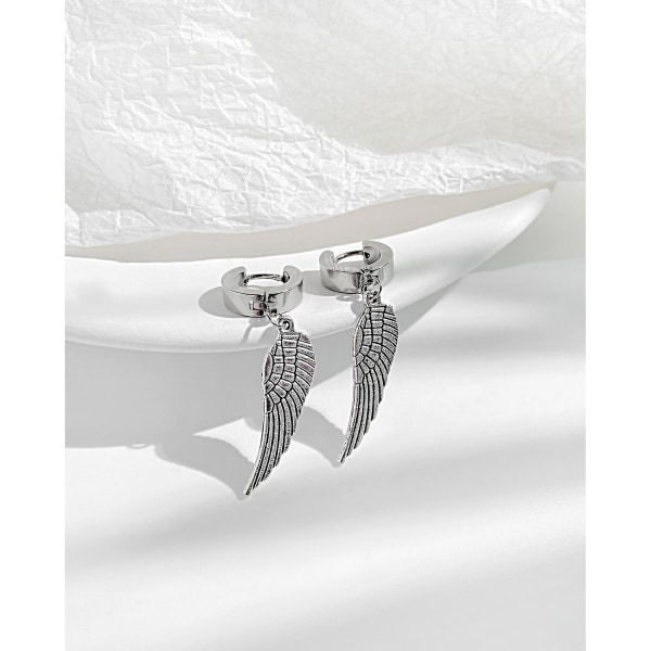 Stålörhängen Änglavinge Titan Stål Örhängen i rostfritt stål - Snyggt och  trendigt 9786 | Fyndiq