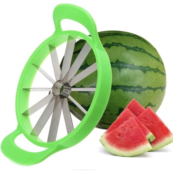 Stor vattenmelonskärare Köksverktyg (c-v-3) Blad av rostfritt stål Frukt Perfect Corer Slicer