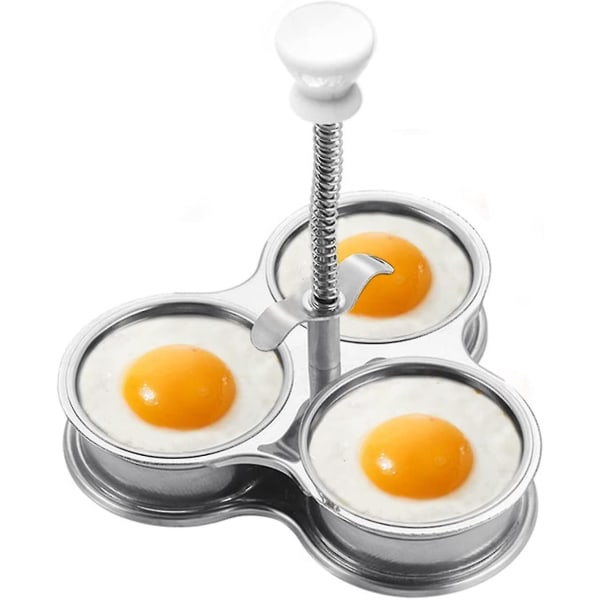 Egg Poacher Egg Boiler Cooker Stainless Steel Egg Cups Non- Stick Egg Boiler Cup