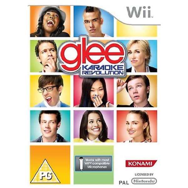 Karaoke Revolution Glee - Endast spel (Wii) - PAL - Nytt