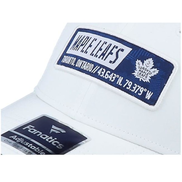 Fanatics Branded NHL Toronto Maple Leafs Iconic Defender Justerbar Cap Snapback White OS