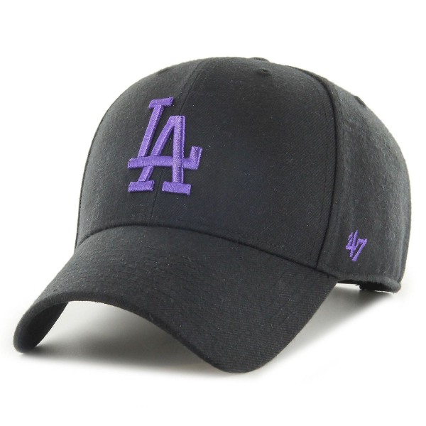 47 märkes justerbar cap - MLB Los Angeles Dodgers schwarz Black