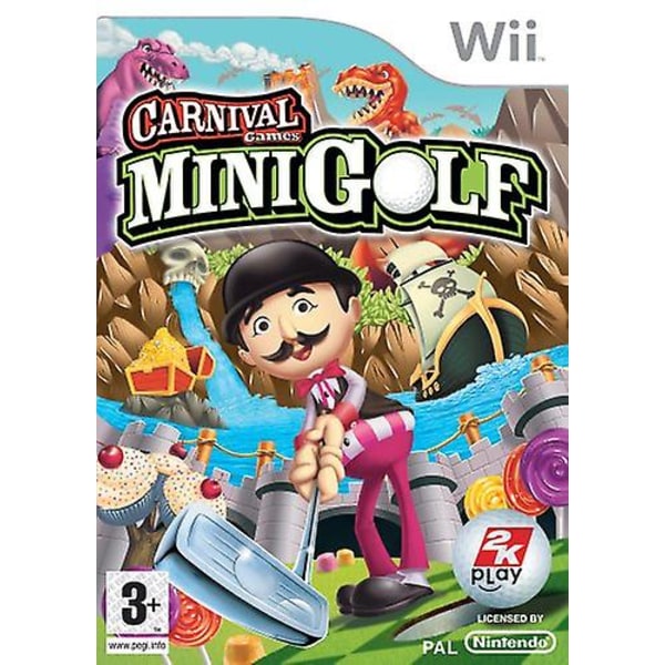 Carnival Funfair Games Mini Golf (Wii) - PAL - Nytt