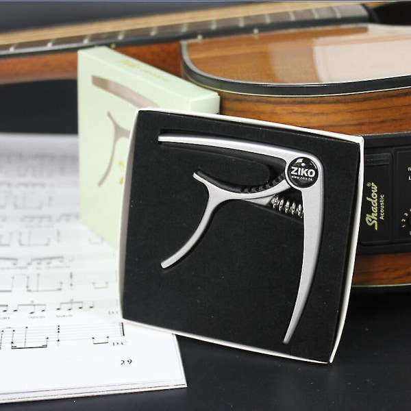 Tuner Online Custom Guitar Capo Tuner Akustisk gitarr Tuner Ukulele