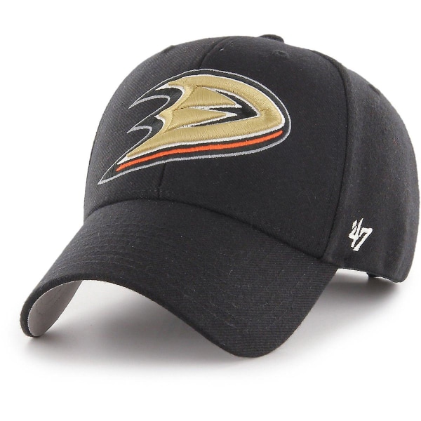 47 Brand justerbar cap - NHL Anaheim Ducks schwarz Black