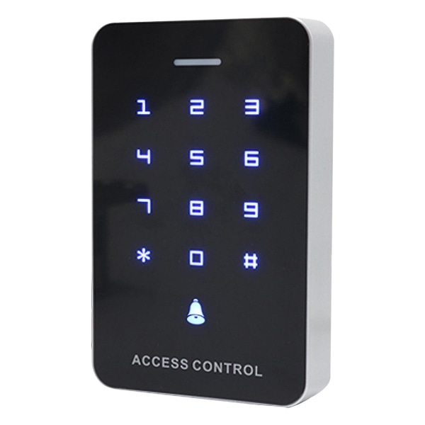 Dörrlås utan nyckel med knappsats, Smart Lock Elektroniska lås för ytterdörr Pekskärmsknappsatser Dörrlås Automatiskt lås Support 10000 användare