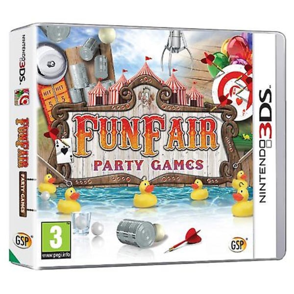 Funfair Party Games (Nintendo 3DS) - PAL - Nytt