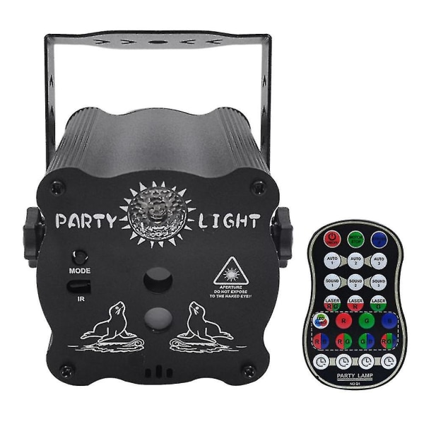 Dj Disco Stage Party Lights, LED-ljud aktiverat ljus Rgb-blixt