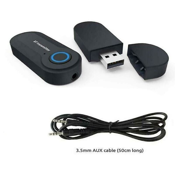 Bluetooth Trådløs Lyd Sender Adapter Stereo Sender TV Høytaler USB Dongle