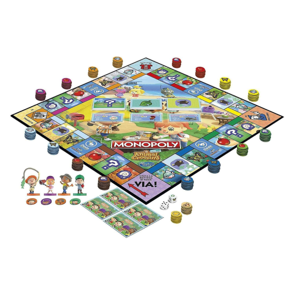 Monopoly Animal Crossing Edition brädspel Multicolour