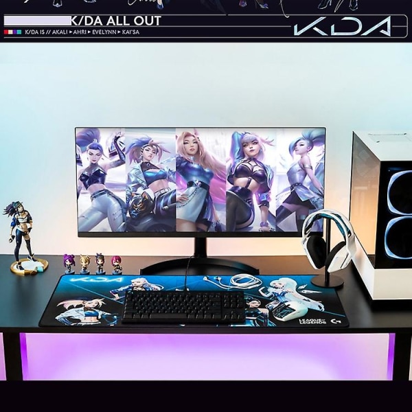 K/da G304 Lightspeed Wiress spelmus White