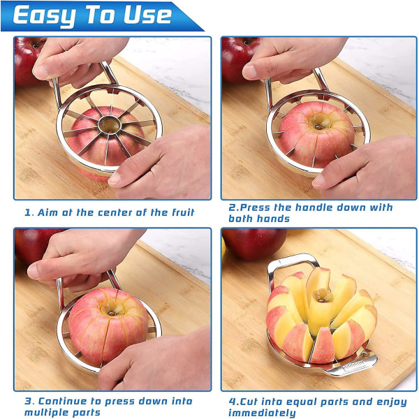 Apple corer & peeler top