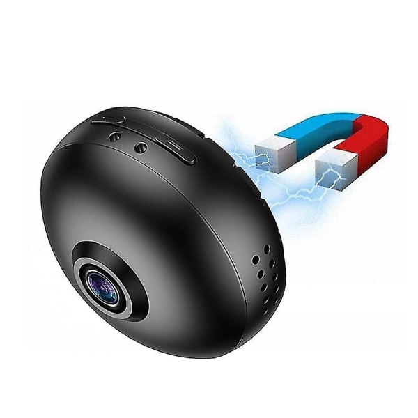 Osynlig ultraliten övervakningsminikamera Dold spionkamera i miniatyr med röstinspelare