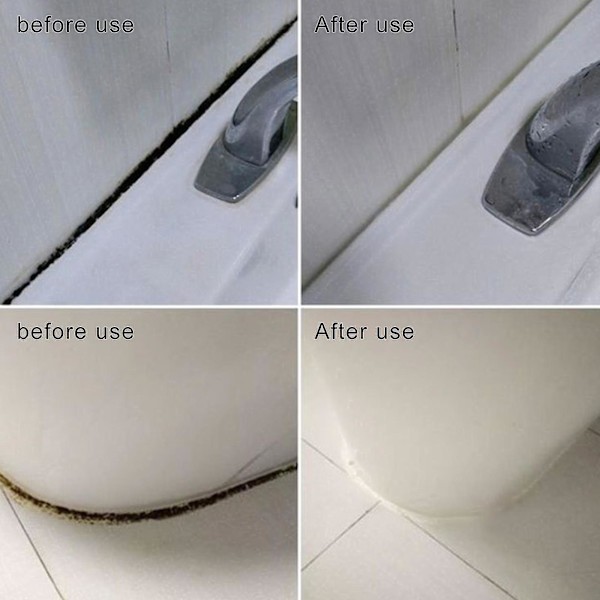 Grout Pen For Revives Restores Fliser I Køkken Bruser Badeværelse Vandtæt Hurtig Gray