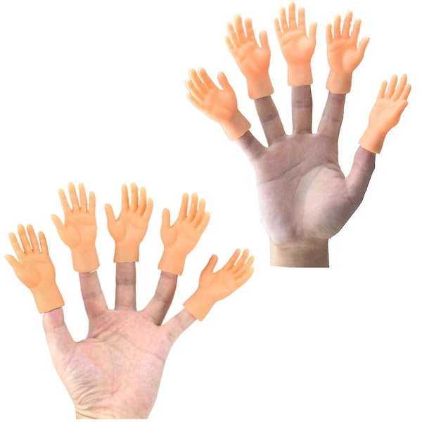 Tiny Hands Venstre og Høyre Soft Touch Pvc Plastic Hands