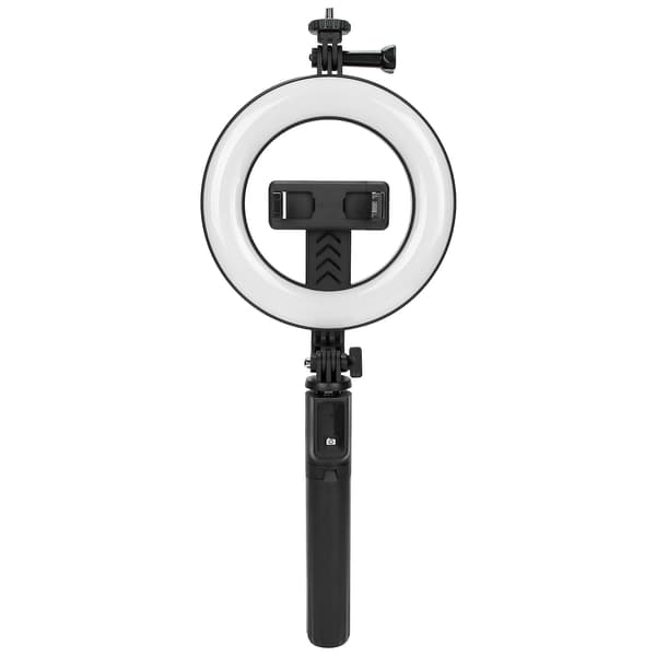 Trådløs Bluetooth Selfie Stick med LED-fyldlys Stativ til mobiltelefoner