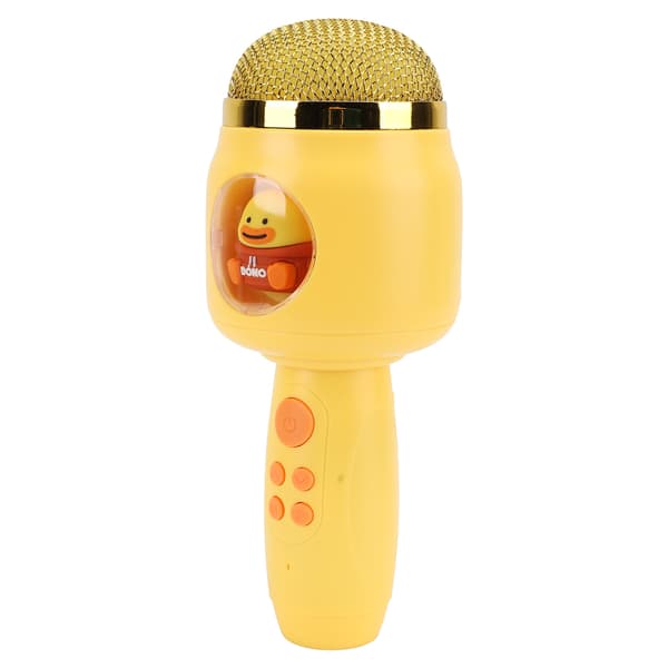 Söt Gul Trådlös Bluetooth-mikrofon för Barnkalas Handhållen Karaokemikrofon