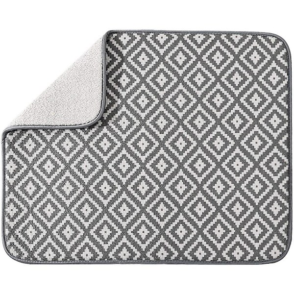 Disktorkmattor för kök, ultraabsorberande torkmatta i mikrofiber, diskavloppsdynor 2-pack, 19 x 15 tum 1 40x46cm