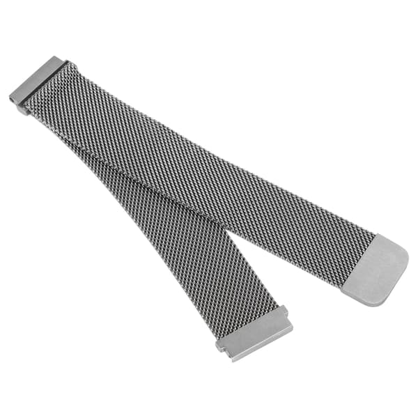 Rustfrit stål magnetisk urrem Quick Release Hudvenlig Åndbar rem til Huawei GT2 Sølv