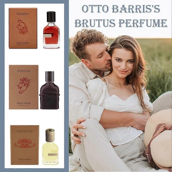 【BQ】Otto Parfymesamling 50ml EDP Terroni Cuoium Risvelium Dufter CUOIUM
