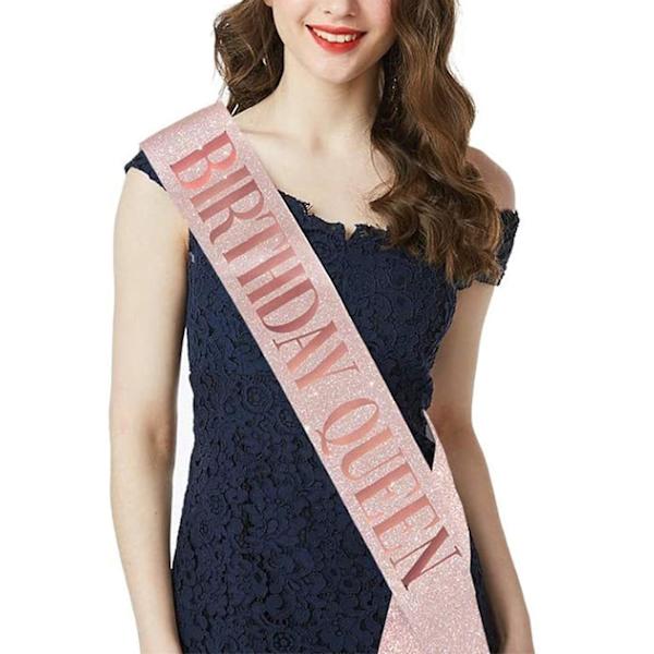 1 Set Shoulder Strap Pretty Hair Accessories Women Queen Crown Party Decoration For Birthday 8