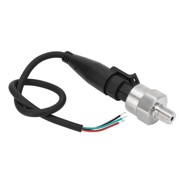Tryktransmitter i rustfrit stål Transducer 0,5 til 4,5V Måler til gasvandolie 1/8in 27NPT gevind