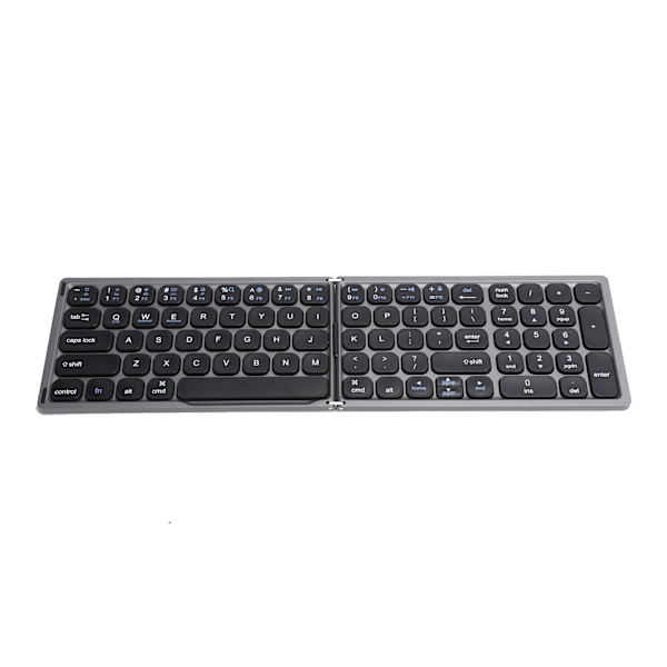 Ultratyndt sammenklappeligt Bluetooth-tastatur til IOS Android Windows-computer