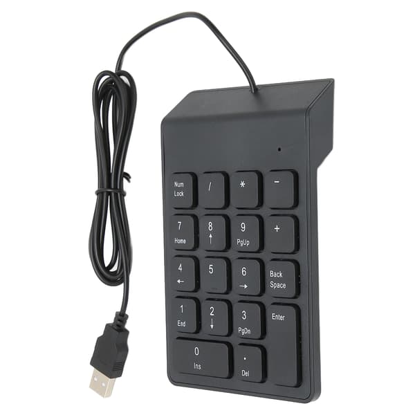 USB Mini 18 tangenter Numerisk platta för stationära bärbara datorer