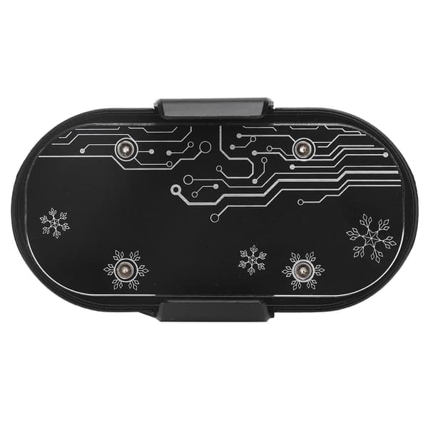 Mobiltelefon SemiConductor Køleventilator Bærbar Telefonkøler Køleplade til Gaming (Sort)