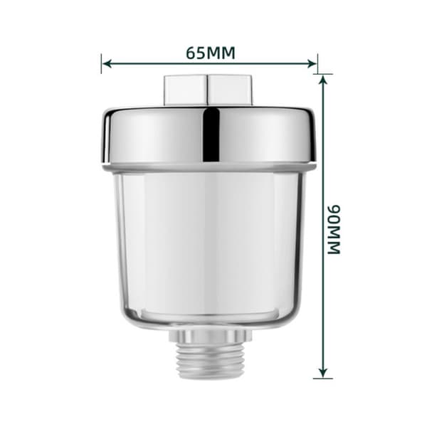 【BQ】Shower Water Filter Anti-limescale Shower Filter with 10 Thickened Filter Cartridges Effective Fil