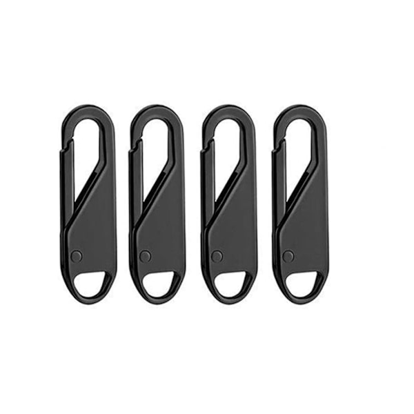 Universal Avtagbar Blixtlås Avdragare 4/8st Metall Blixtlås Reparationssats För Coat Bag Allmänt 4PCS